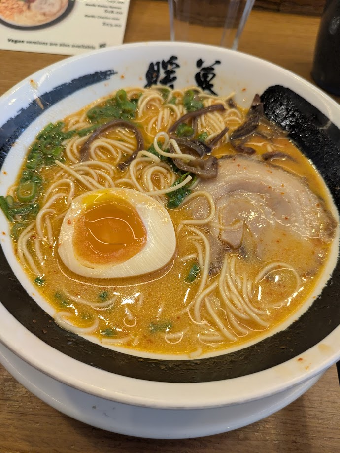 Classic Fukuoka-style Tonkotsu Ramen