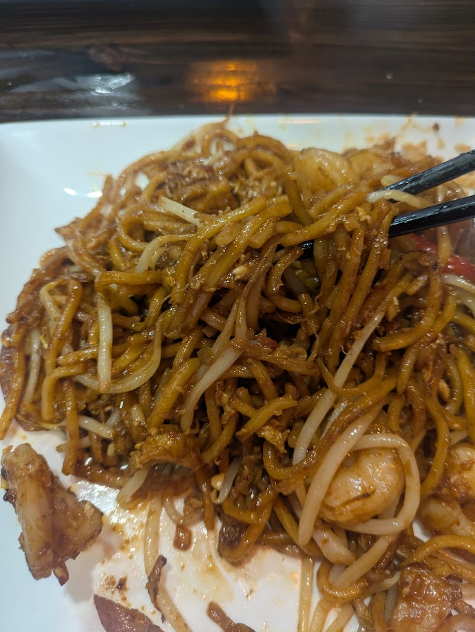 Char Kway Teow and Indian Hokkien Mee
